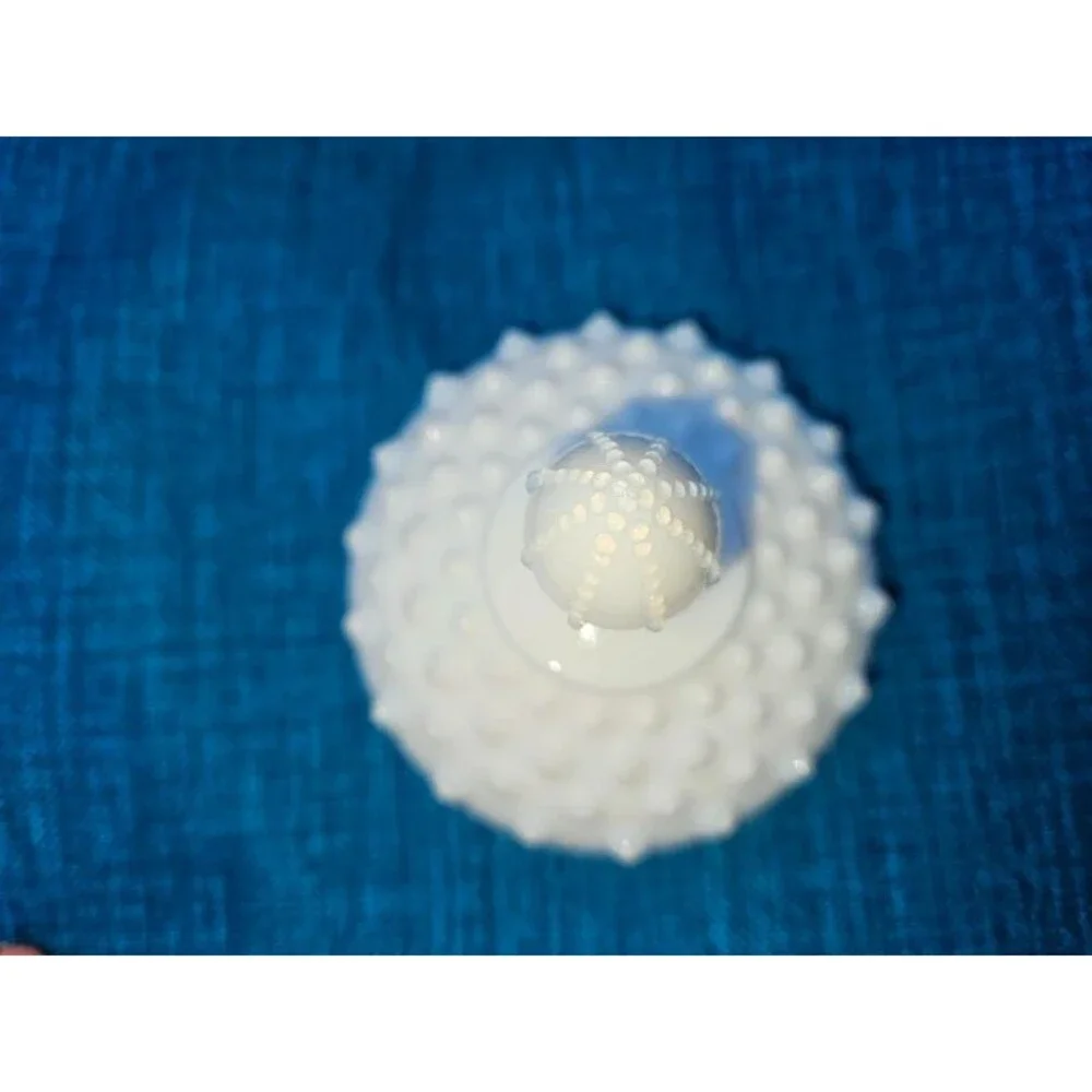Milkglass Fenton Hobnail Sugar and Creamer set